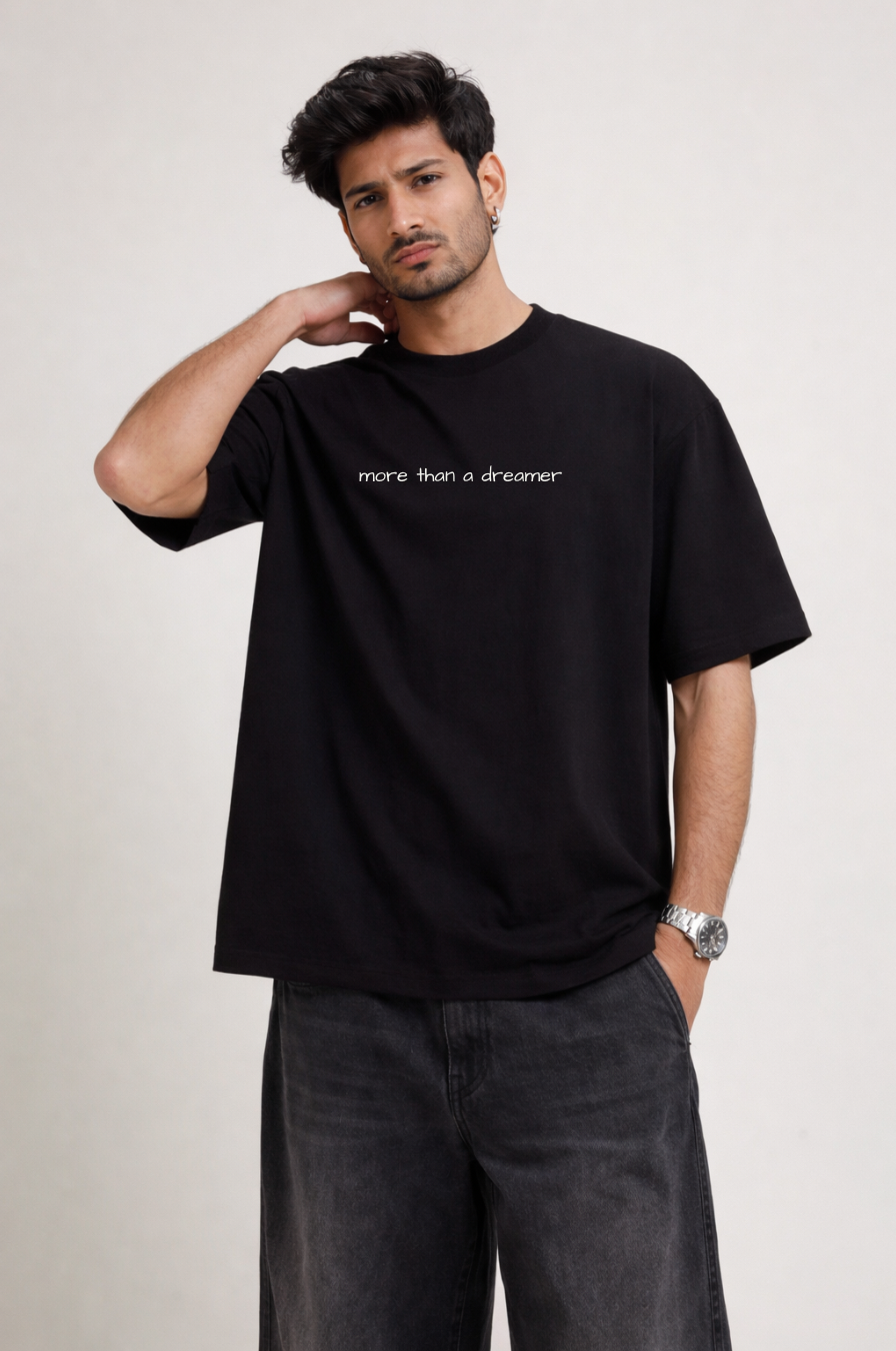 IMG_5159 2 More Than a Dreamer | Unisex Oversized Tee - Image 1